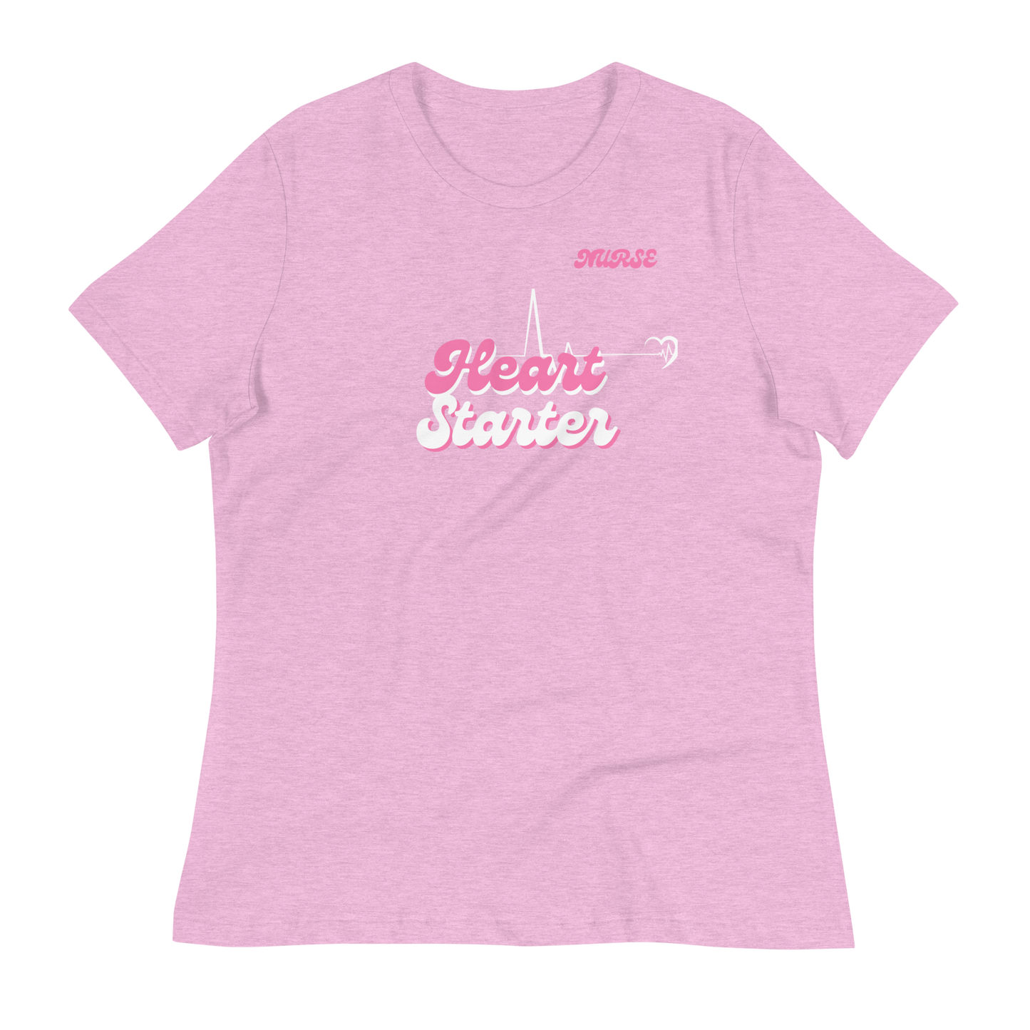 Nurse Heart Starter Relaxed T-Shirt
