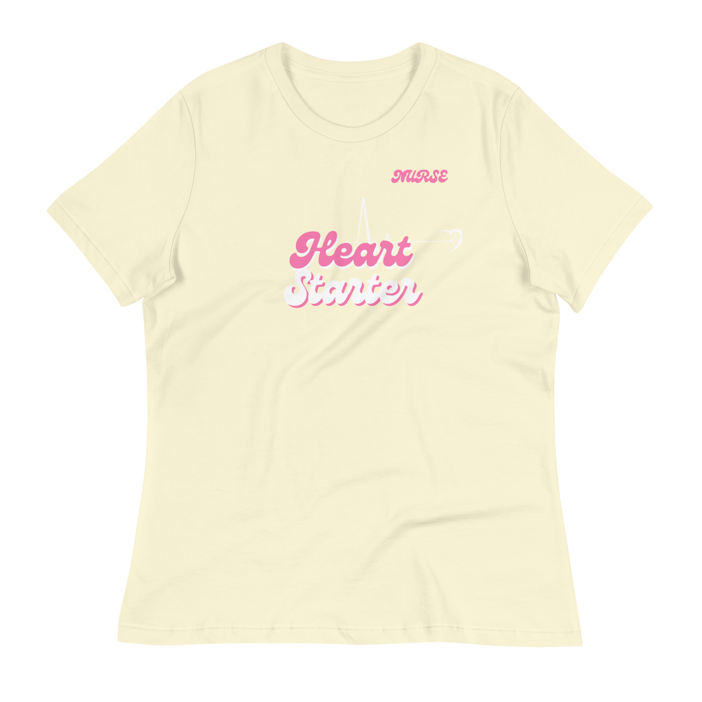 Nurse Heart Starter Relaxed T-Shirt