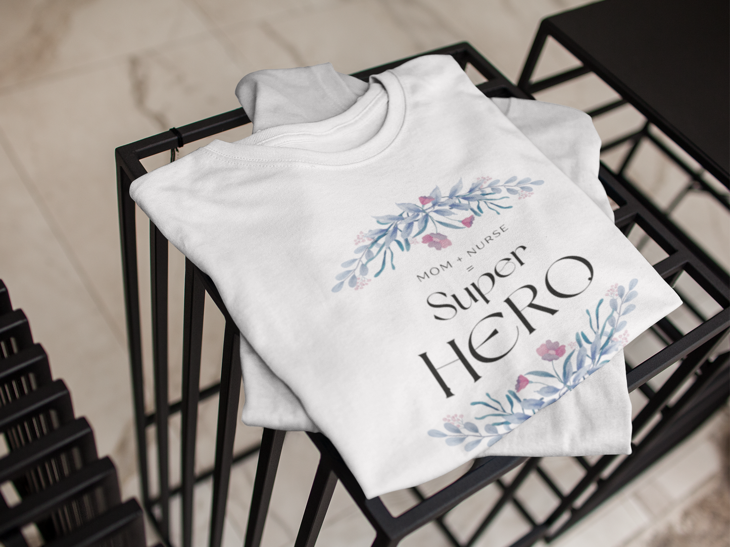 Mom =Nurse Short-Sleeve T-Shirt