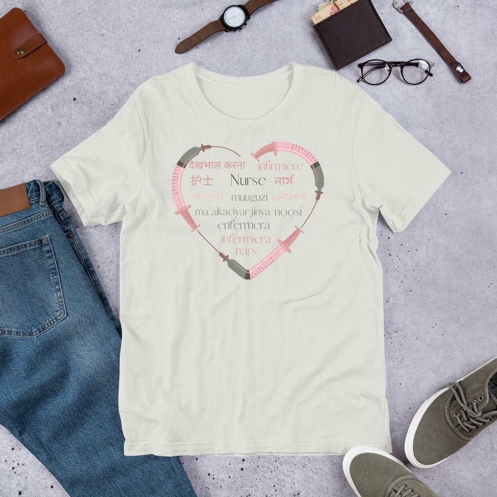 Nurse Universal language T-shirt