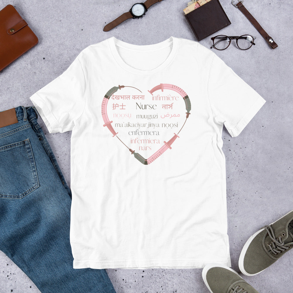 Nurse Universal language T-shirt