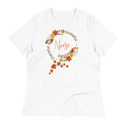 Gratef Fall Nurse  T-Shirt 