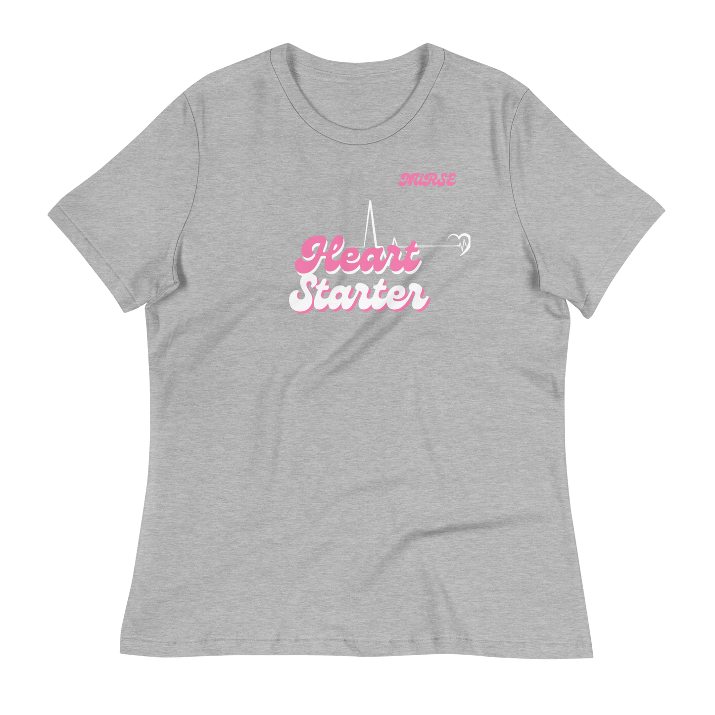 Nurse Heart Starter Relaxed T-Shirt 