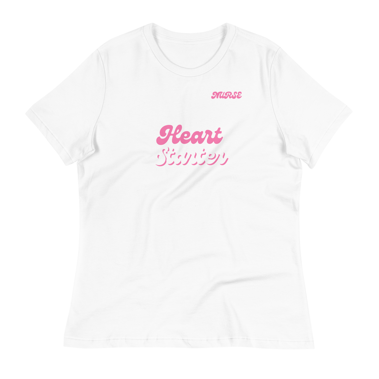 Nurse Heart Starter Relaxed T-Shirt 