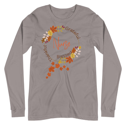 Thankful Nurse Unisex Long Sleeve Tee 