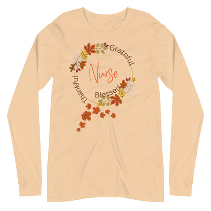 Thankful Nurse Unisex Long Sleeve Tee 