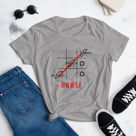 Nurse tik tak short sleeve t-shirt