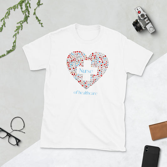 The Nurse: Heart of Healthcare Short-Sleeve T-Shirt