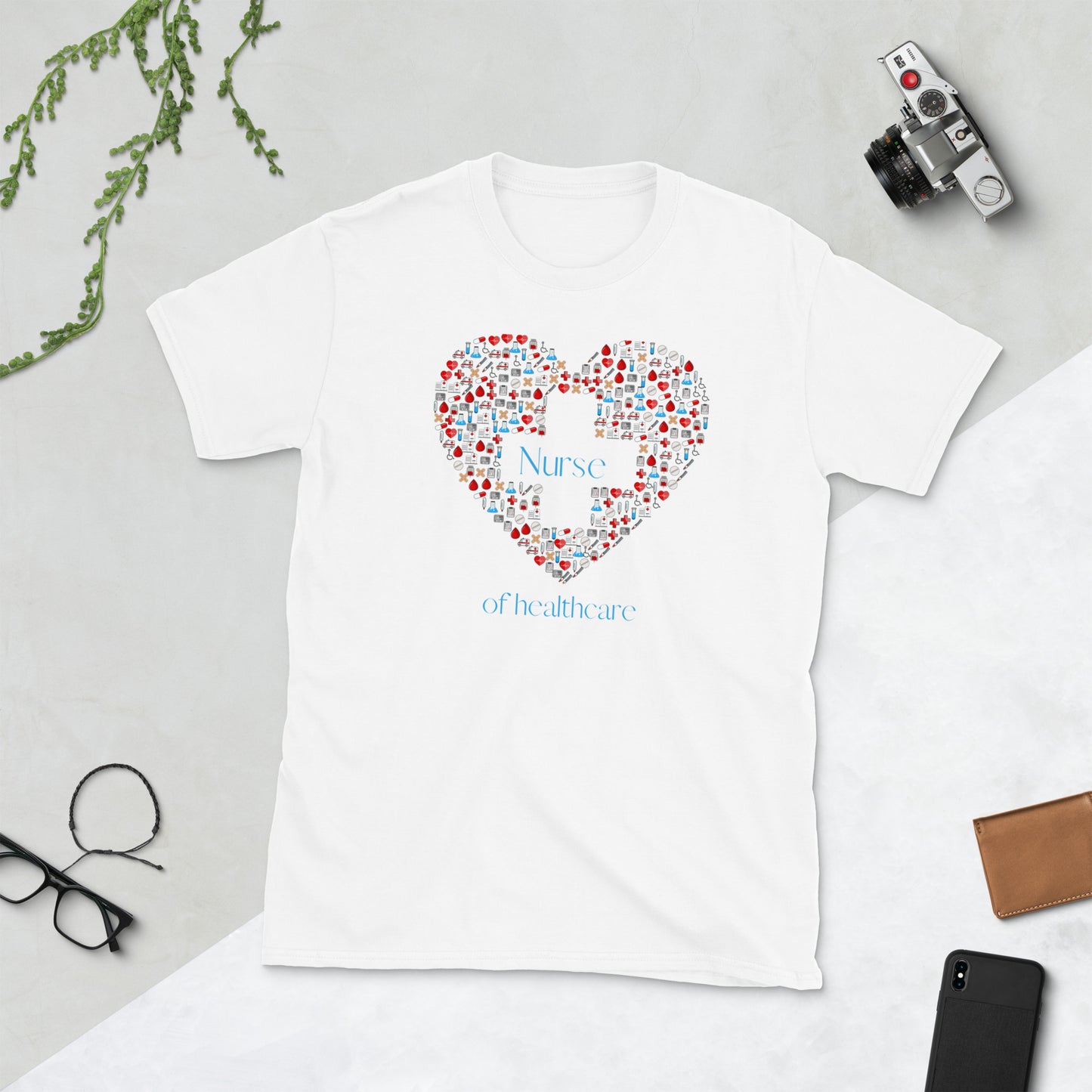 The Nurse: Heart of Healthcare Short-Sleeve T-Shirt 